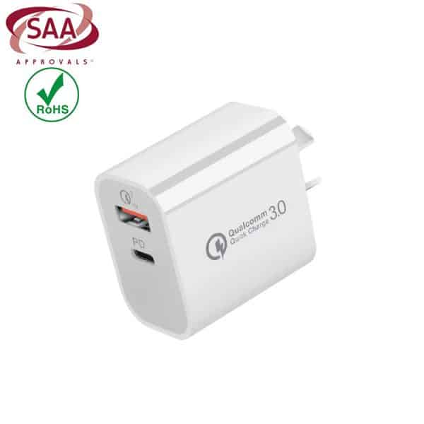 20W AU Plug Wall Charger pd iphone fast charger