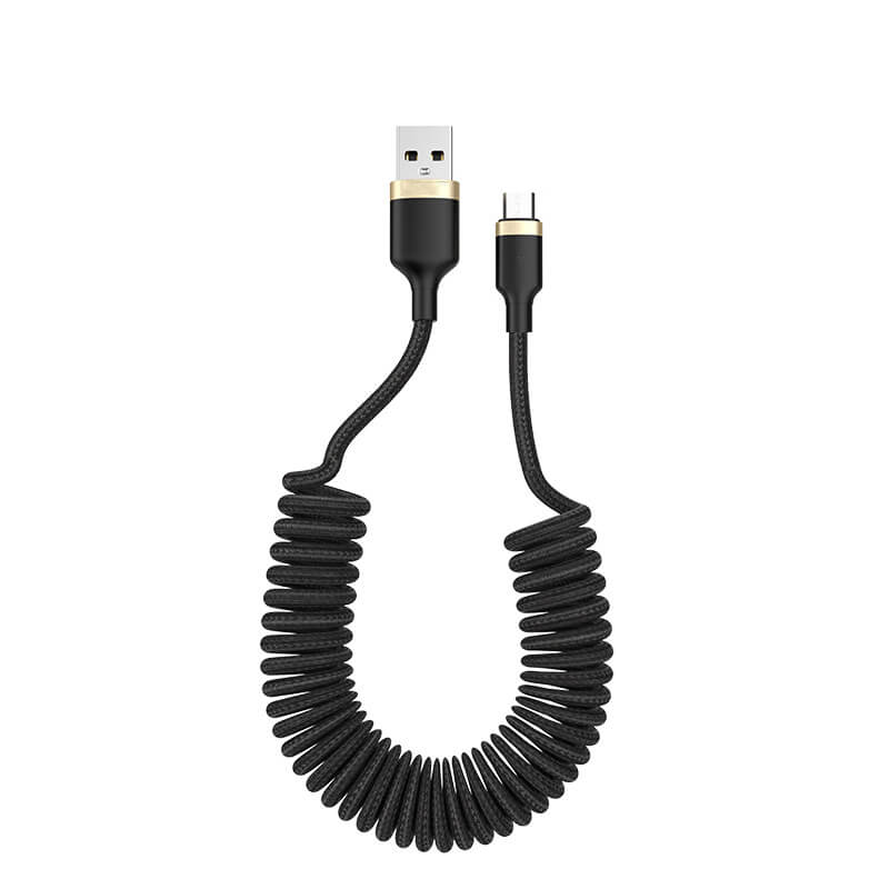 Coiled iPhone Cable manufacturer - Cable supplier - Wandkey