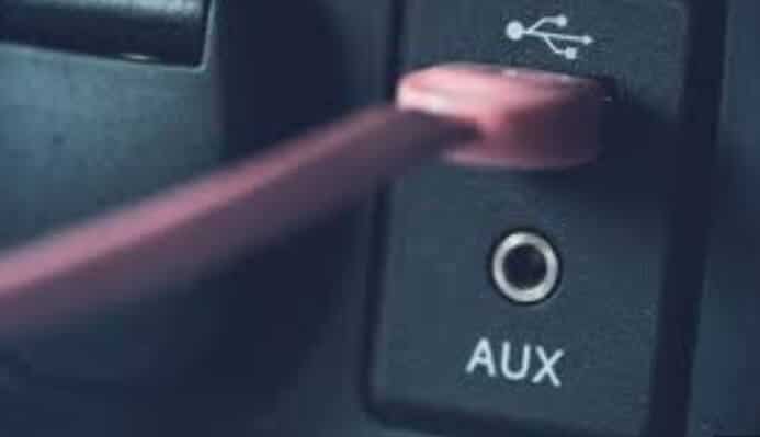 aux cord aux port 3.5mm audio plug